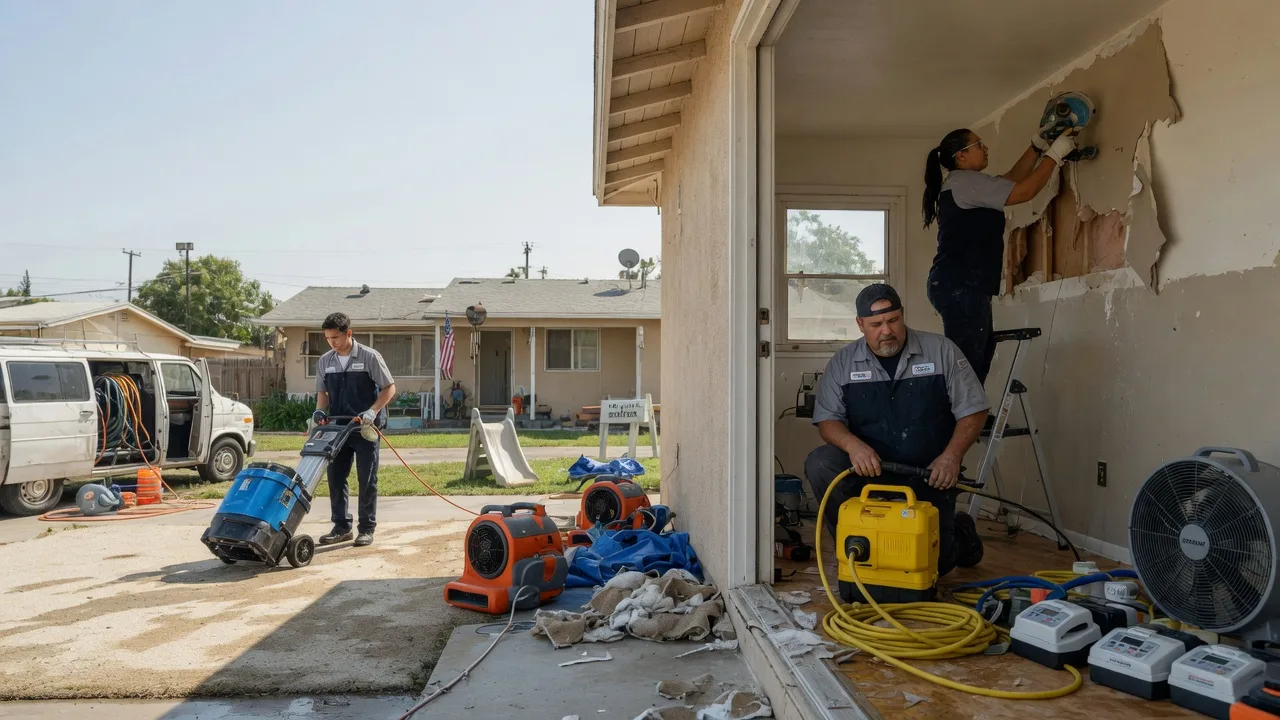 Water Damage Restoration in El Paso, TX near me